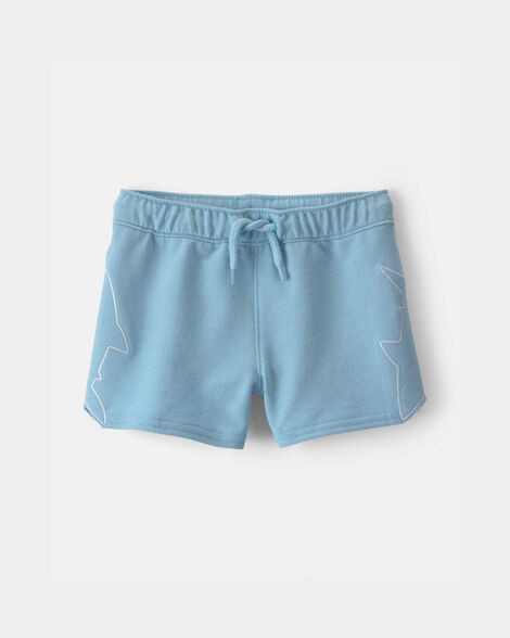 Baby Boy Shark French Terry Shorts - Blue | Carter's Inc