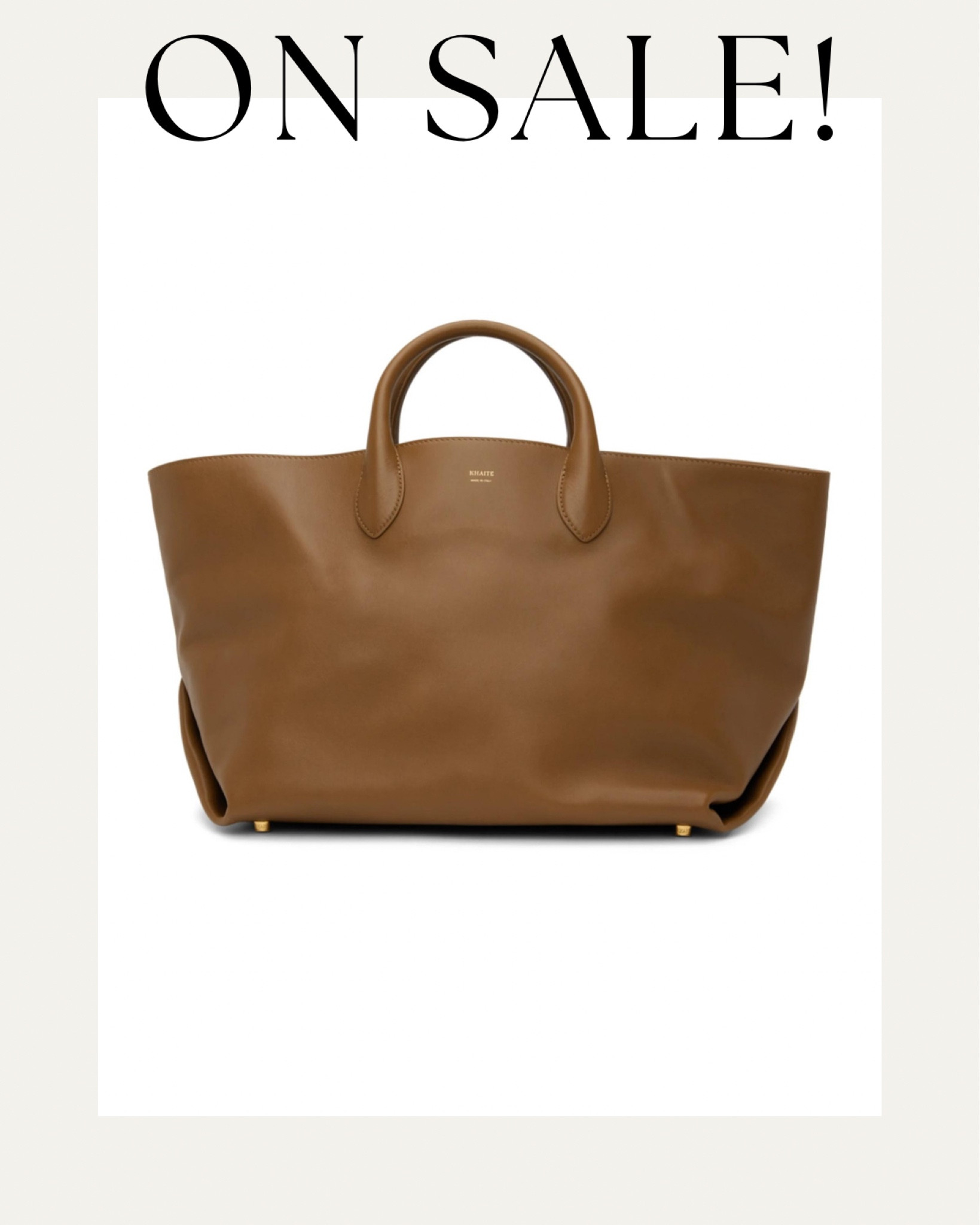 Khaite tote on sale! #blackfriday #salealert 

#LTKitbag #LTKGiftGuide #LTKsalealert