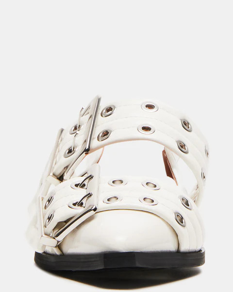 GRAYA WHITE PATENT | Steve Madden (US)