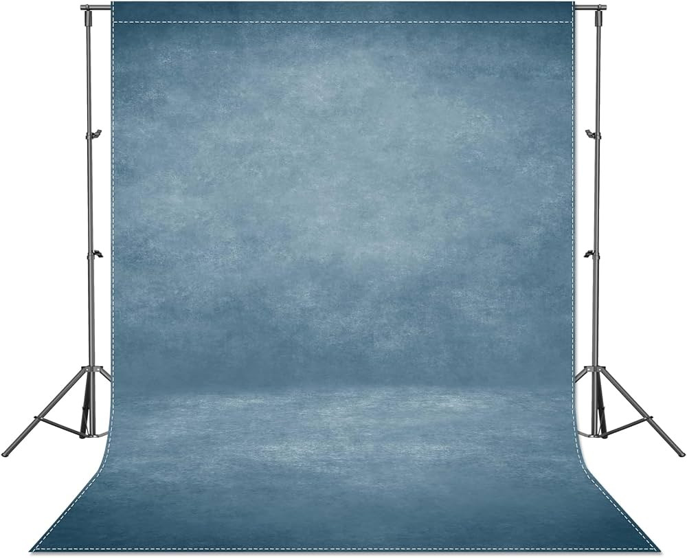 Luminora 8x10ft Fabric Blue Abstract Thick Photography Backdrop For Portrait Photo Background Vin... | Amazon (UK)