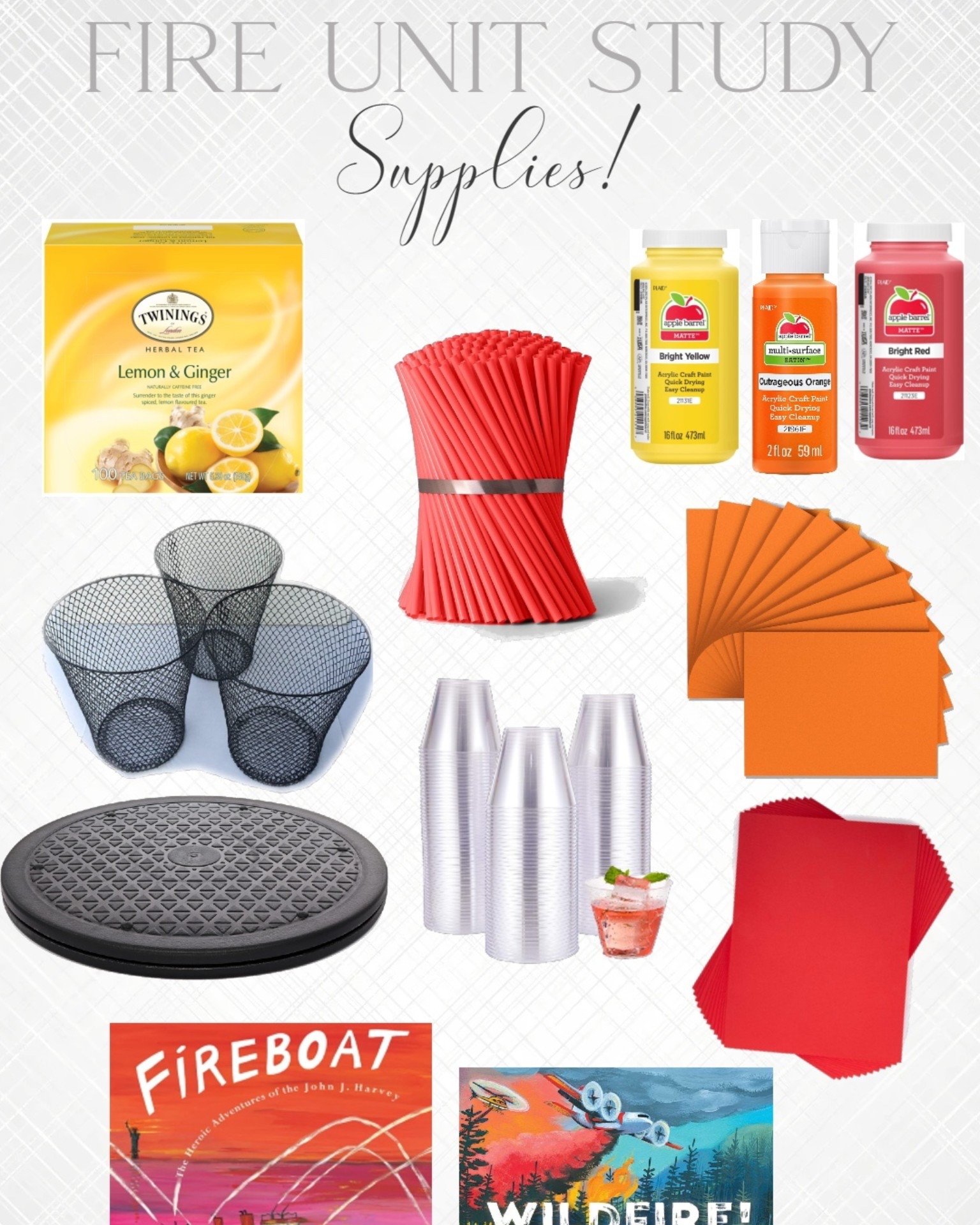 Supplies for fire unit study

#LTKFamily #LTKKids