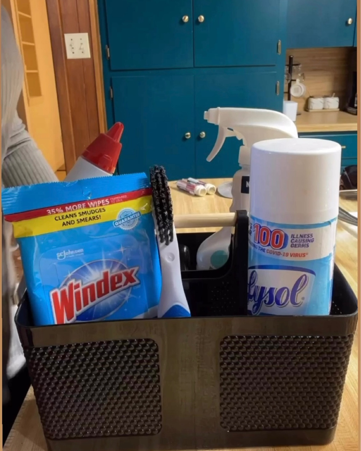 Makes cleaning easier. I bought one for each bathroom  Cleaning caddy. Amazon find. 

#LTKfindsunder50 #LTKhome #LTKxPrime