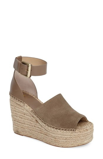 Women's Marc Fisher Ltd 'Adalyn' Espadrille Wedge Sandal, Size 5 M - Green | Nordstrom