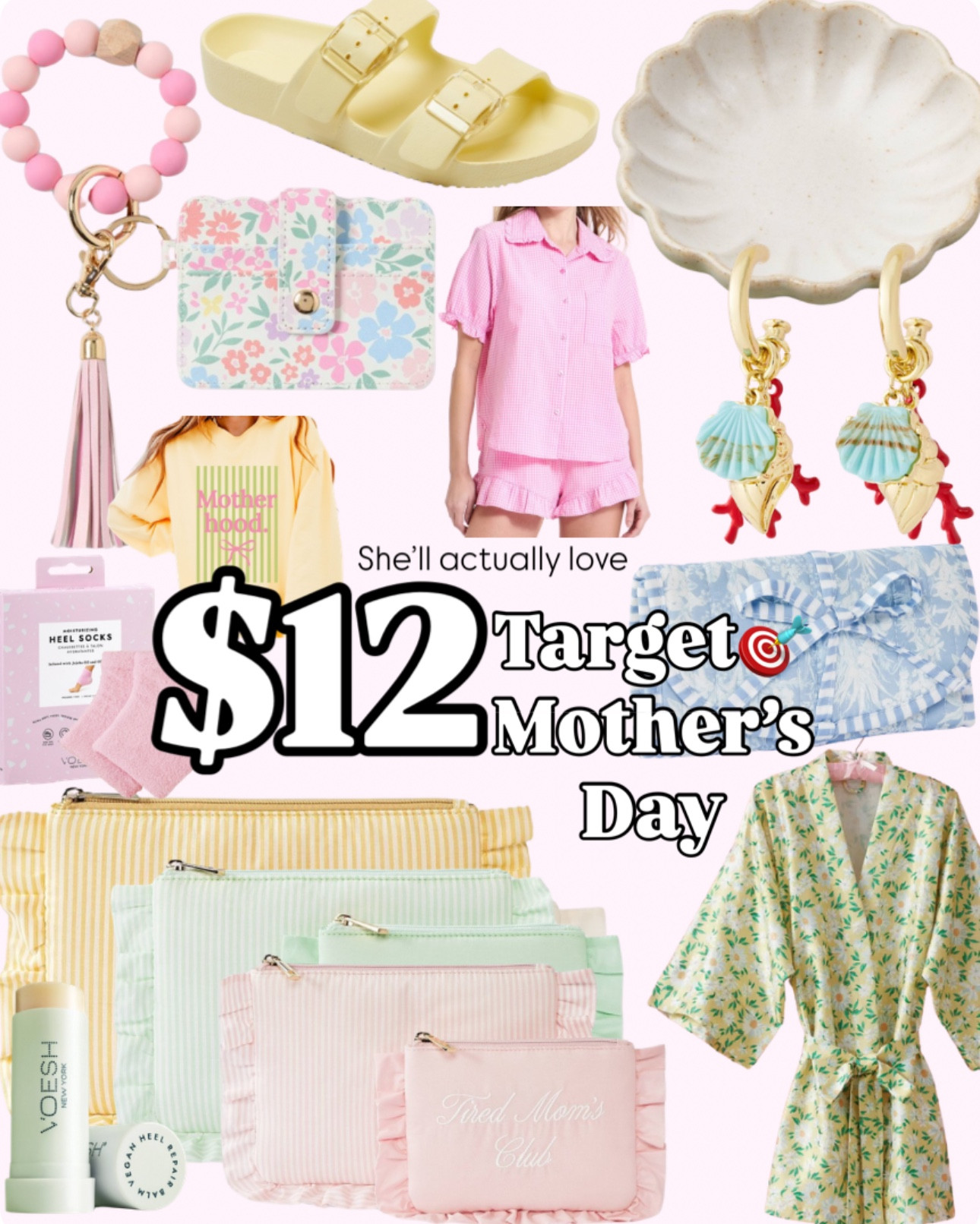 TARGET🎯 Mother’s Day Deals She’ll Love!👌 $12 shoes, $10 home buys, $12 jewelry and so many more buys that will blow your mind!✨


✨SIZING✨Everything is petite friendly I’m 5’2” 125lbs wearing small top/dress and small/4 bottoms 
.

#targetpartner Target outfit, Walmart jeans, spring clothes, Mother’s Day, moms day, gifts for her, found it on Amazon, spring dress, Tuckernuck, spring shoes, target shoes, Walmart shoes, sandals, shoes, SPANX, Walmart finds, Walmart set, 2 piece set, Walmart sale, Skincare, anti aging skin care, pdrn, red light therapy,  jeans,, 

Follow my LTK @nikkiferrara on the @shop.LTK app to view this post and get my exclusive app-only content!


#LTKSaleAlert #LTKSwim #LTKPetite