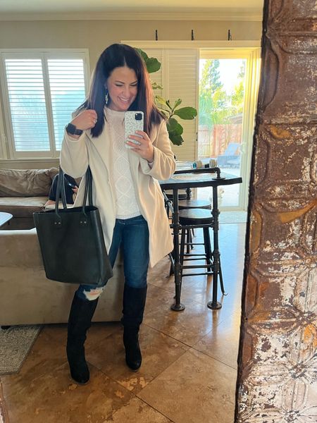 I’ve been wearing all the shades of pink lately. This pale pink sweater has been a closet staple. My cream wool jacket is a new purchase this winter and I highly recommend it. 

Teacher outfit
Petite style
Mom life

#LTKstyletip #LTKfindsunder50 #LTKover40