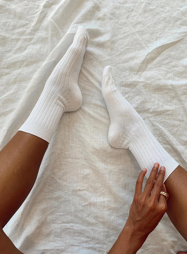 Sports Crew Ribbed Sock | Princess Polly AU