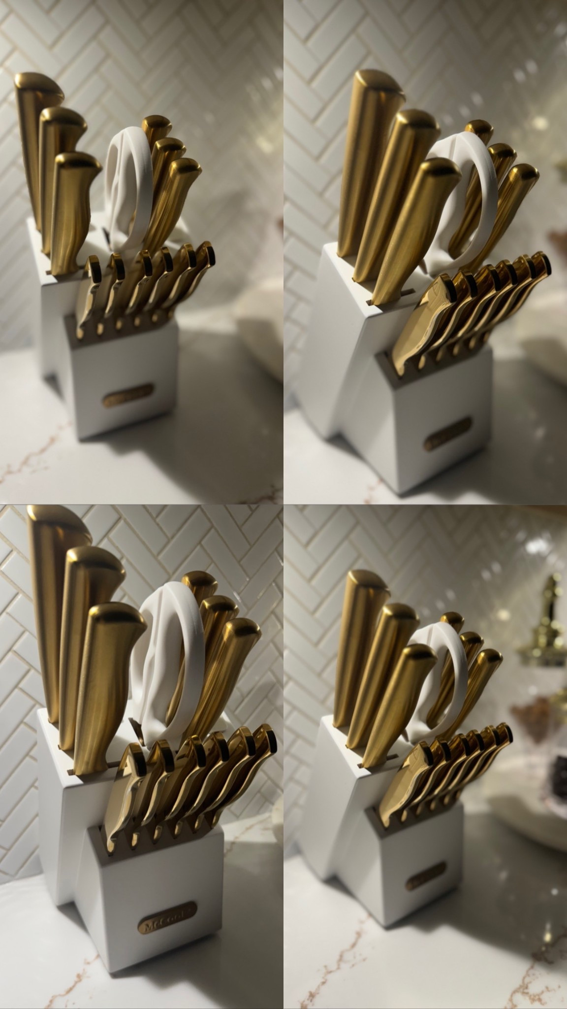 My favorite brass gold knife set from Amazon for $80! Currently 33% off 🏷️

#LTKHome #LTKSaleAlert #LTKGiftGuide