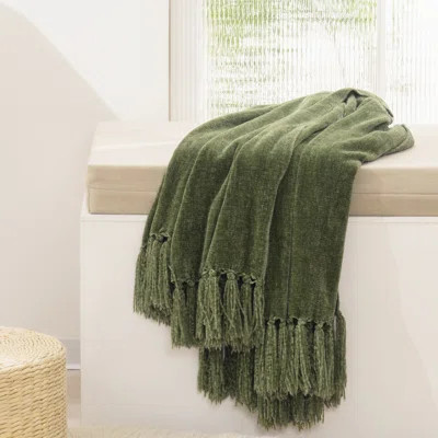 EverGrace Soft Chenille Throw Blanket & Reviews | Wayfair | Wayfair North America