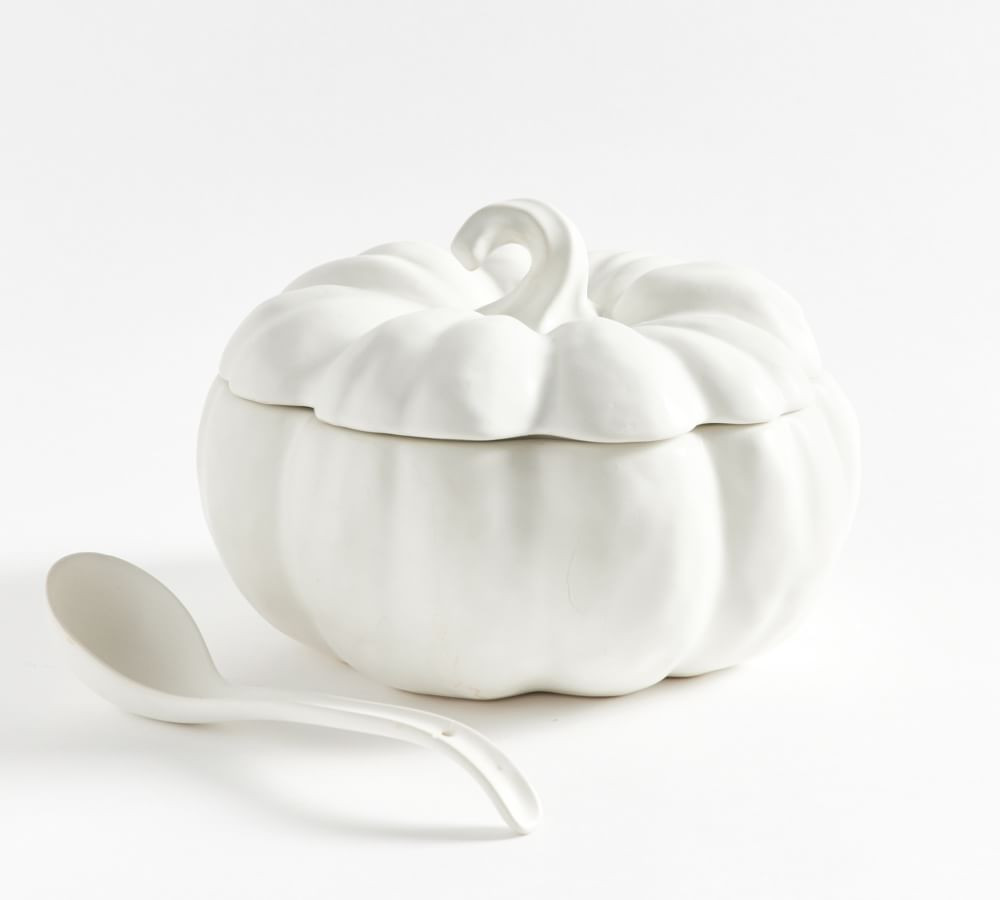Pumpkin Shaped Tureen | Pottery Barn (US)