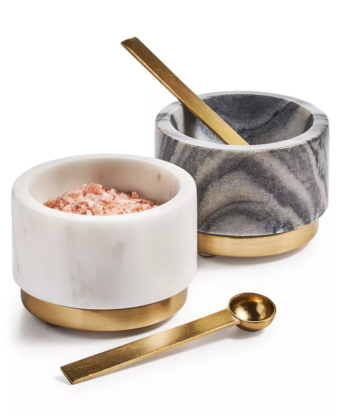 Modern Marble Condiment Bowls, Set of 2, Created for Macy's | Macys (US)