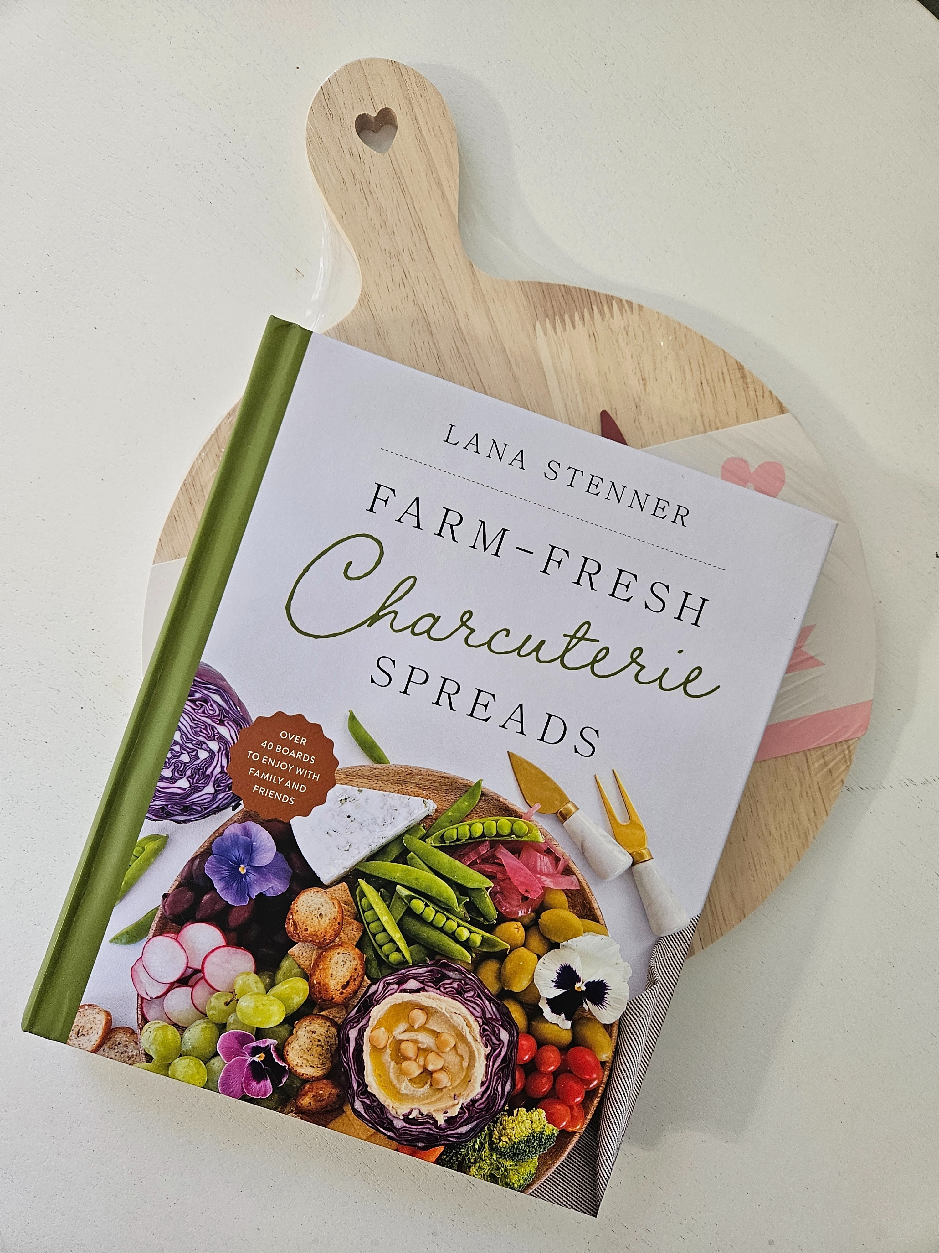 Farm Fresh Charcuterie Spreads by Lana Stenner, charcuterie book, book gift idea, charcuterie recipes

#LTKHome