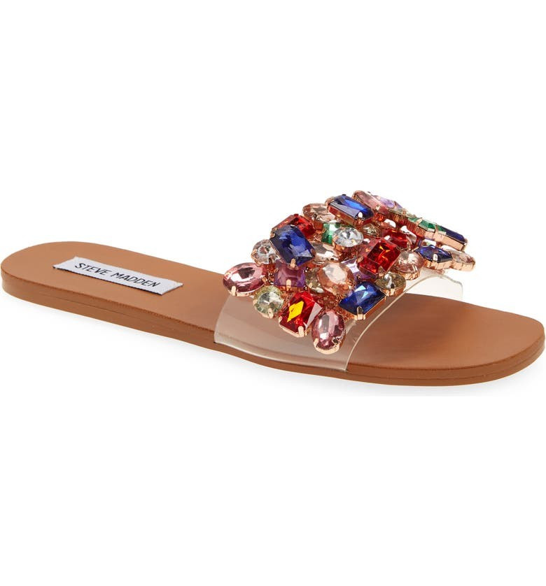 Brionna Embellished Slide Sandal | Nordstrom