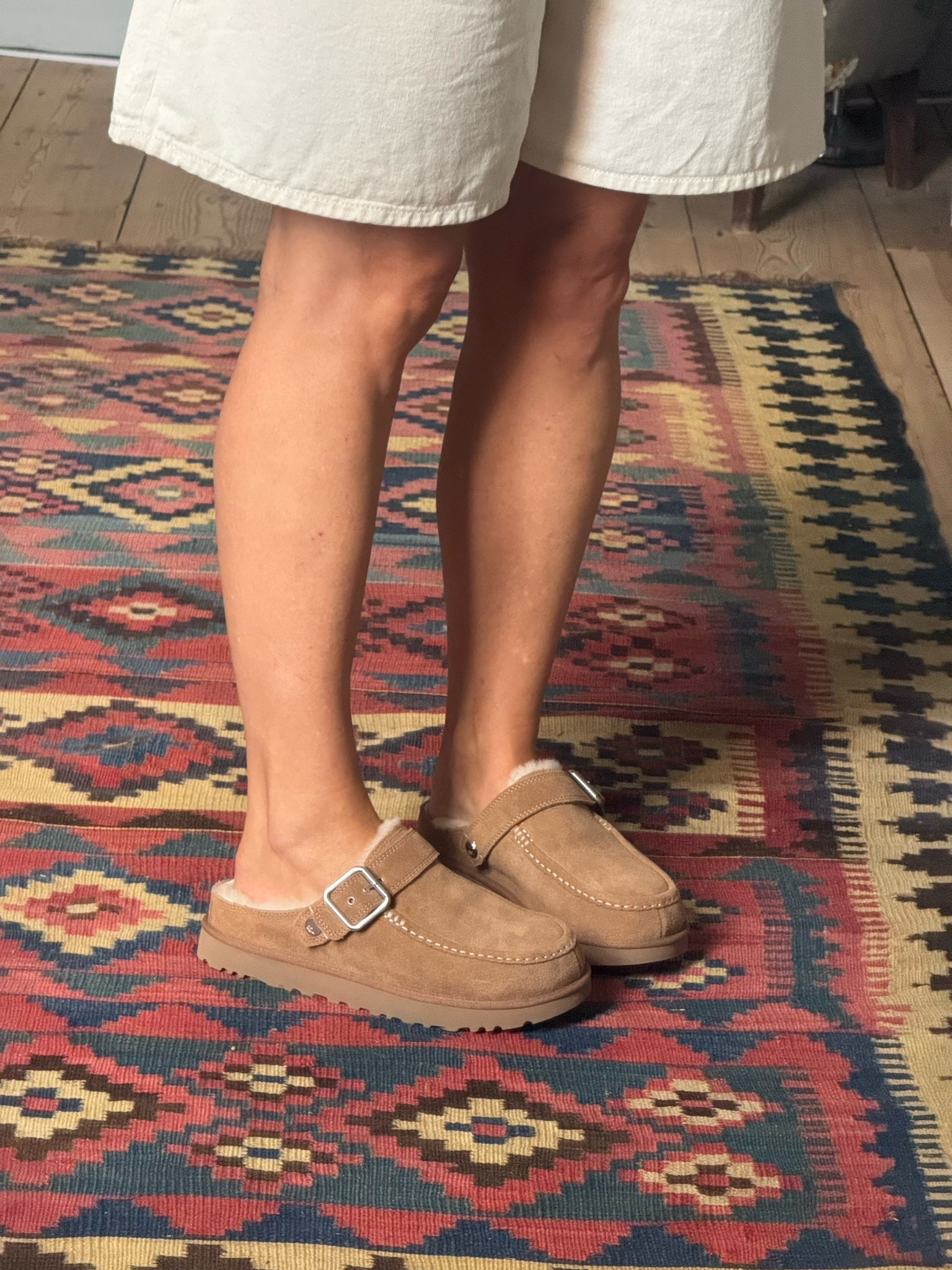 Ugg clogs
I sized up one size

#LTKuk #LTKautumn #LTKeurope