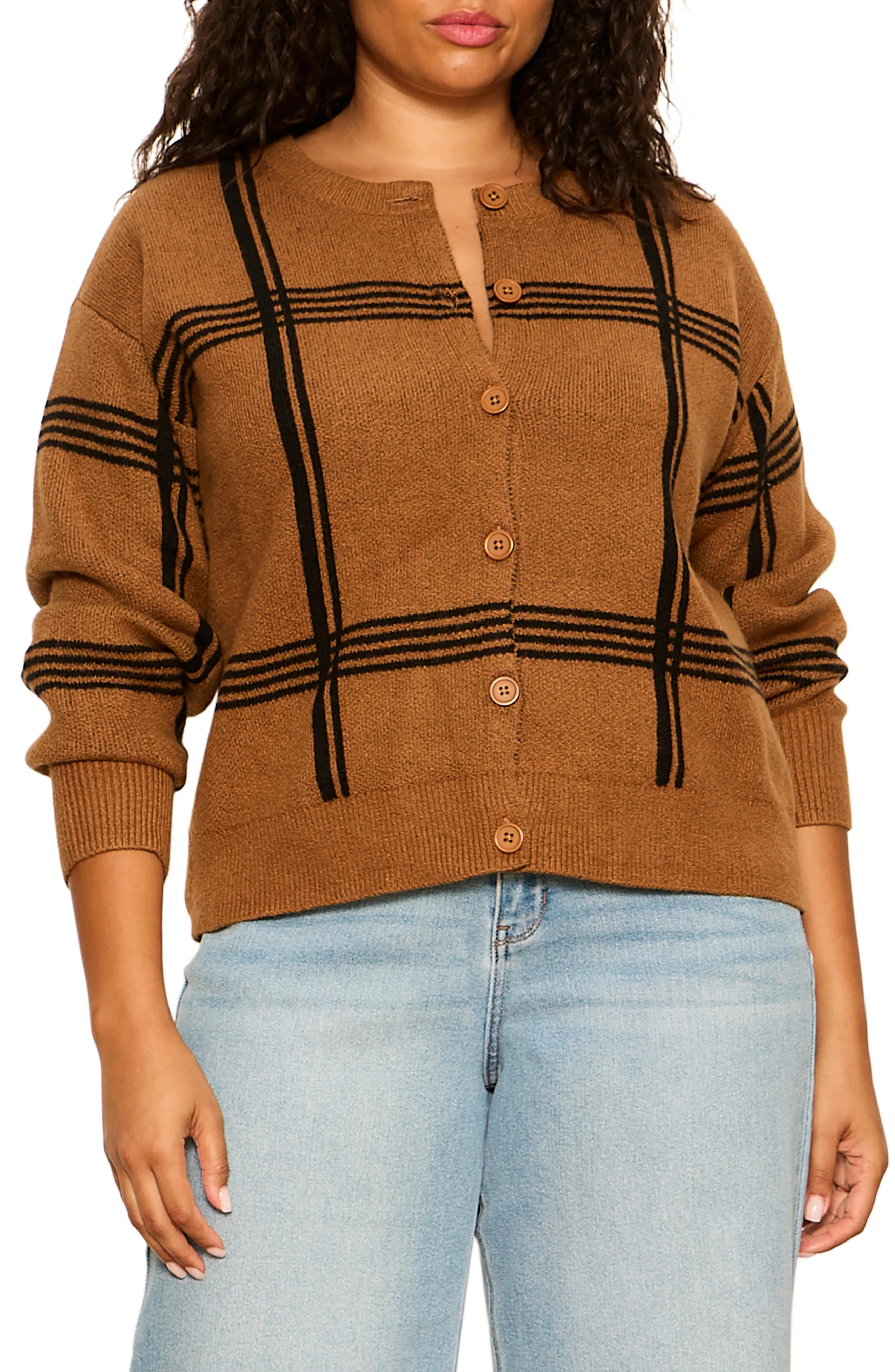 Sanctuary Musthave Plaid Cardigan (Women) | Nordstrom | Nordstrom