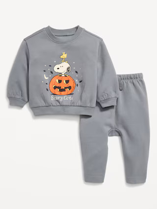 Peanuts™ Snoopy Graphic Sweatshirt and Pants Set for Baby | Old Navy (US)