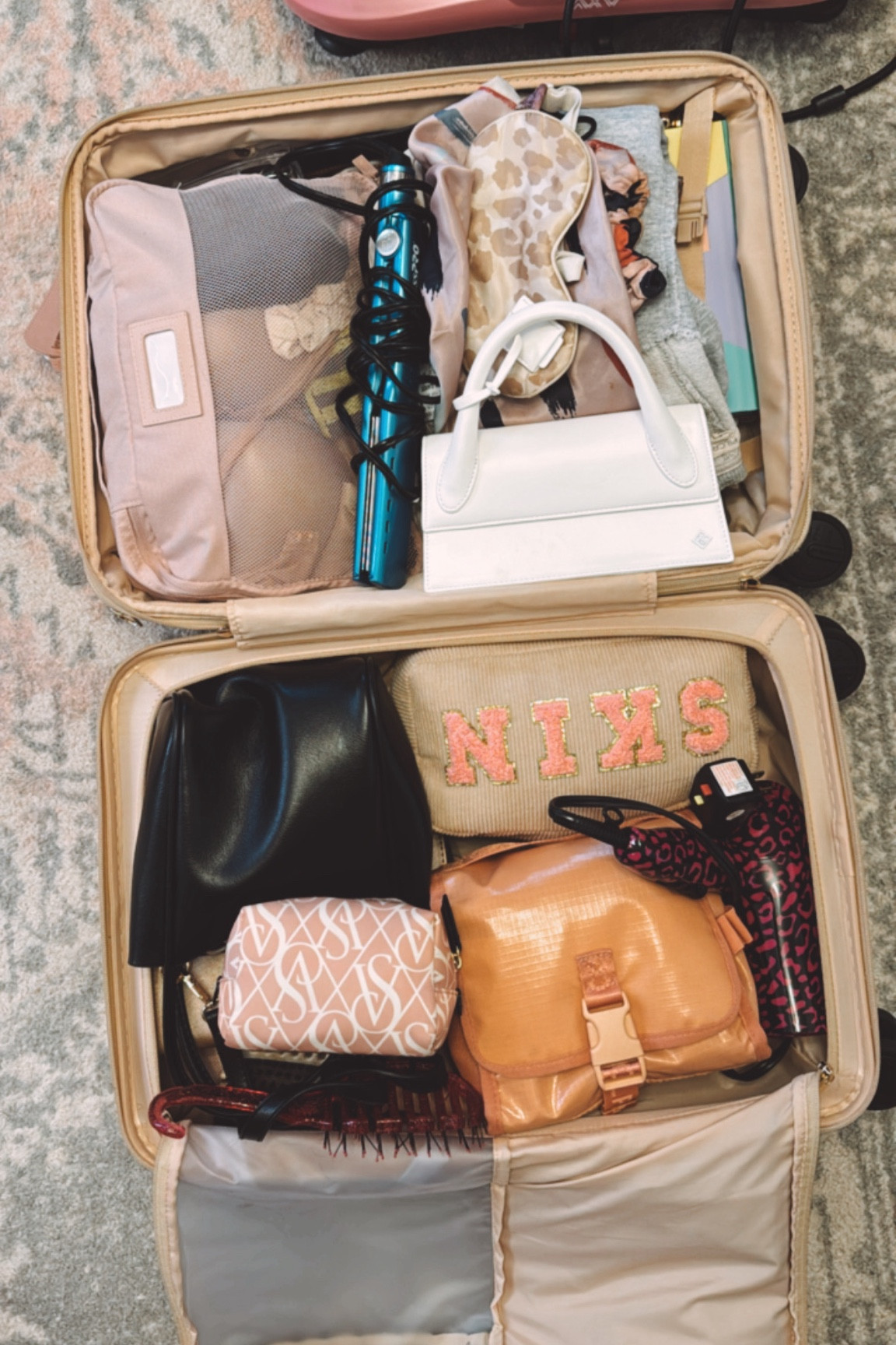 What’s in my carry-on travel essentials I’m packing in my Beis luggage! Luggage organization tips ✈️🧳 

#LTKItBag #LTKTravel #LTKU