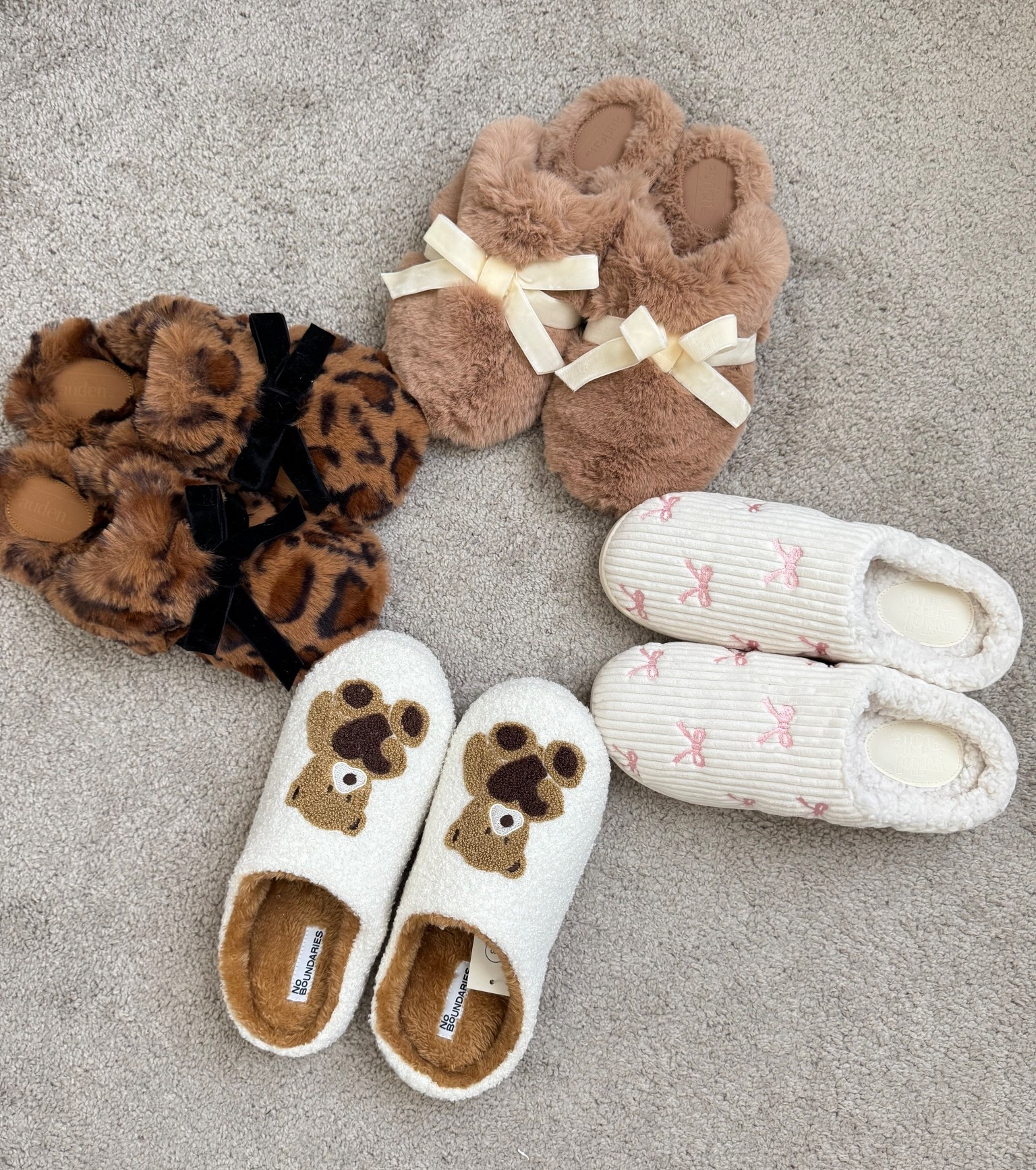 The coziest bed slippers 🎄🧸🎁 

#LTKFindsUnder50 #LTKSaleAlert #LTKGiftGuide