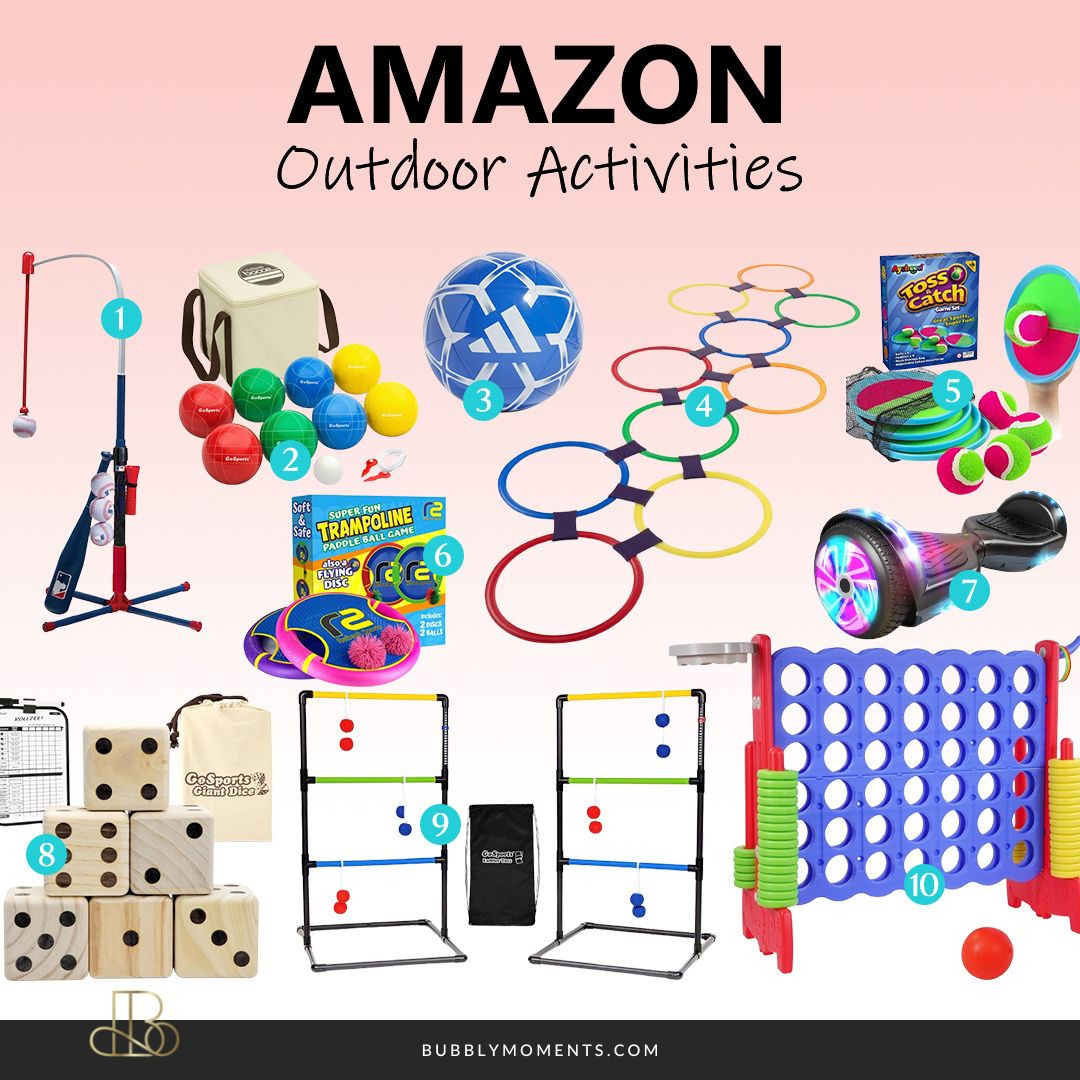 Make outdoor time more fun for everyone 🌿☀️ These Amazon finds for outdoor activities are perfect for both adults and kids—whether you're planning a family day, weekend hangout, or just looking for ways to enjoy the sunshine. From games and active play to relaxing setups, these essentials help create moments everyone will love.
I love how these picks make it easy to stay active, have fun, and spend quality time together without overthinking it. Perfect for backyards, parks, beach days, or even quick outdoor breaks at home. Save this for your next outdoor day and keep everyone entertained all season long! 🌈🏖️
#LTKHome #LTKKids #OutdoorFun #FamilyTime #OutdoorActivities #KidsActivities #SummerFun #AmazonFinds #Playtime #BackyardFun #FamilyActivities #OutdoorPlay #StayActive #MomLife #Parenting #FunForKids #WeekendVibes #OutdoorLiving #GardenFun #ActiveLifestyle 

 