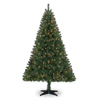 6ft. Pre-Lit Windham Spruce Artificial Christmas Tree, Clear Lights by Ashland® | Michaels Stores