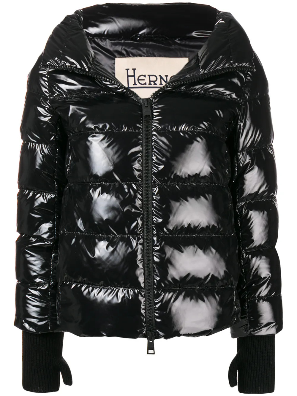Herno Shiny Padded Coat - Farfetch | Farfetch Global