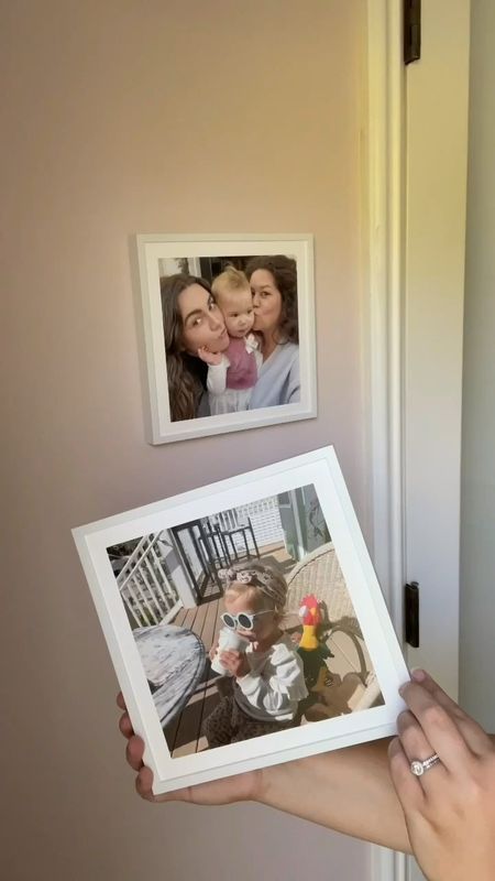 super fun 8x8 pictures for home decor // easy to mount & restick — great for apartment spaces!

#LTKfamily #LTKbaby #LTKunder50