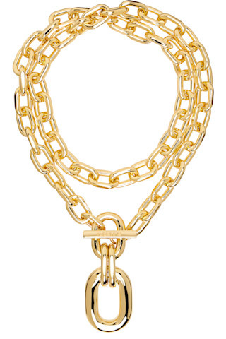 Rabanne - Double XL Link Pendant Necklace | SSENSE