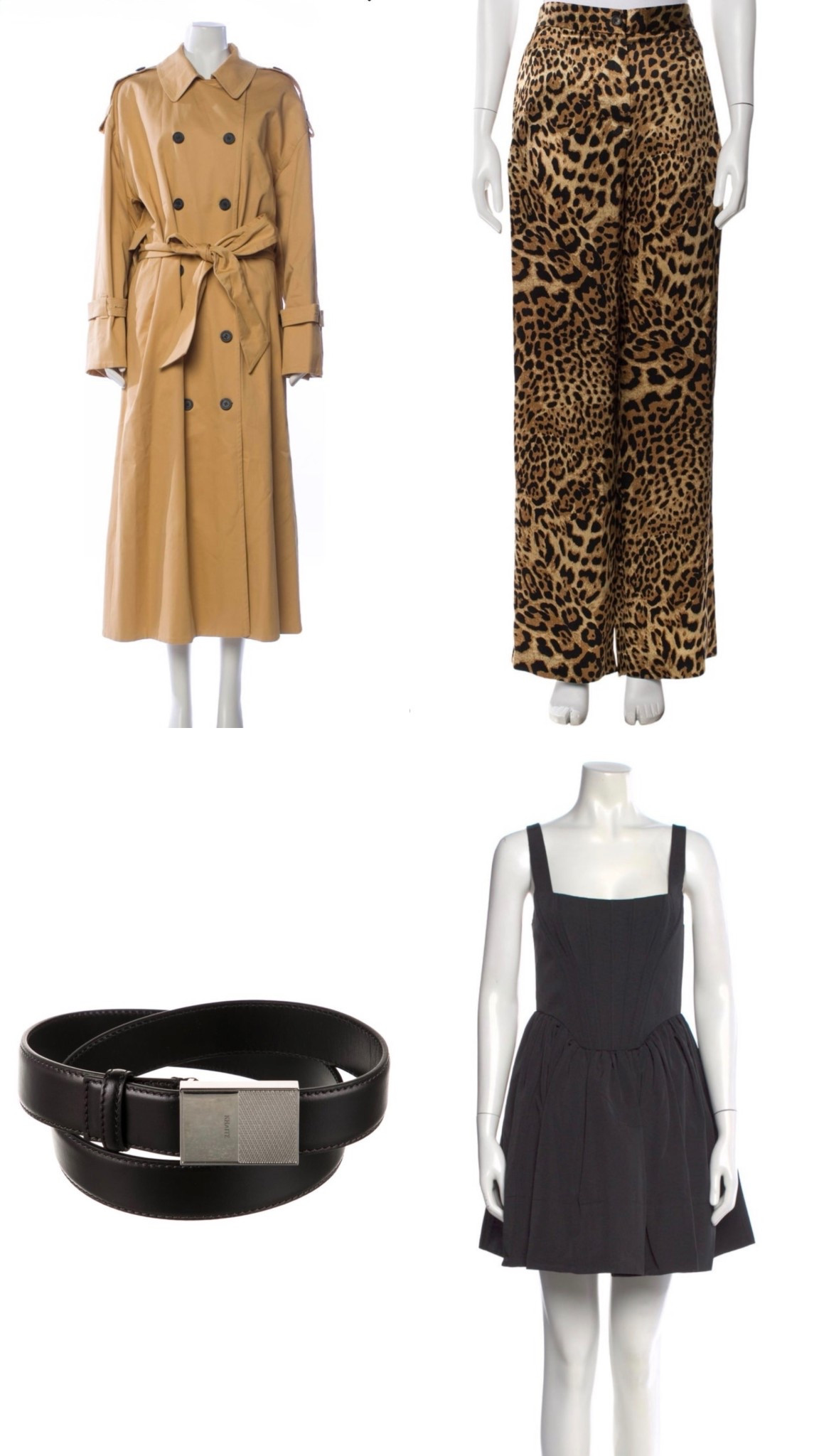 Stopped by The RealReal and What Goes Around while walking around Soho and found so many good designer finds.

I was hoping to find a vintage designer trench, but no luck in my size this time. The Khaite belts were so good, especially this one in store. Also loved this short little black dress — such a must-have staple — and these leopard pants were so chic.

Nothing like a little Soho vintage/designer shopping for outfit inspiration.

#LTKgrwm #LTKTravel #LTKvlog