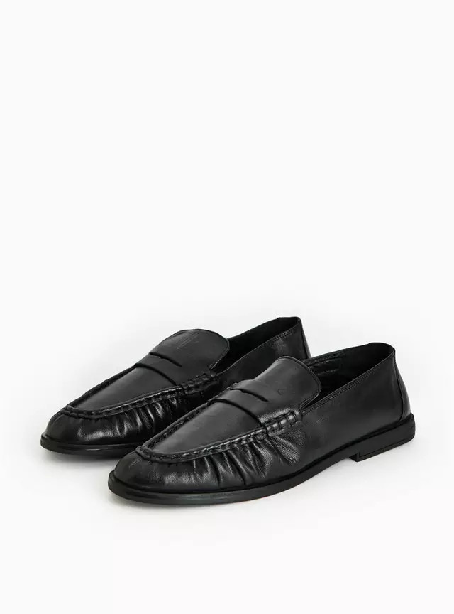 Black Leather Loafers 7 | Tu Clothing