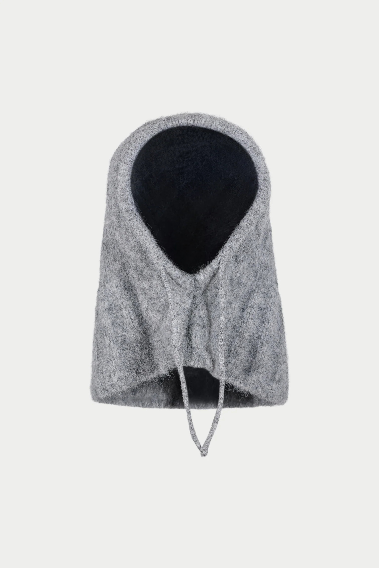 KNITTED SNOOD - GREY | The Couture Club
