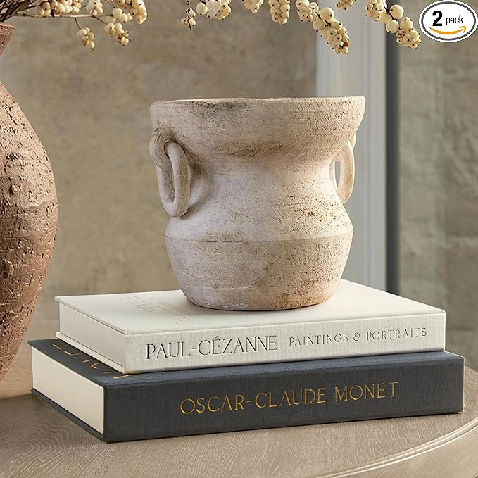 Aesthetic Decorative Books - Coffee Table Books Decor - Faux Decor Book Storage Box for Decoratio... | Amazon (US)