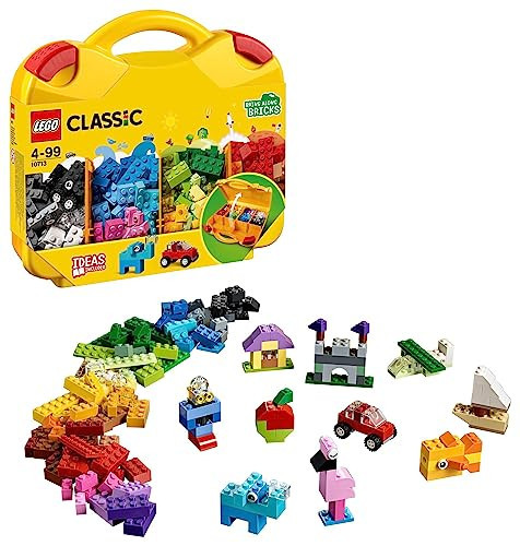 LEGO Classic Creative Suitcase 10713 - Includes Sorting Storage Organizer Case with Fun Colorful Building Bricks, Preschool Learning Toy for Kids, Boys and Girls Ages 4 Years Old and Up | Amazon (US)