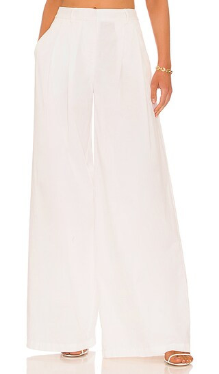 Cotton Dillon Pant in White | Revolve Clothing (Global)