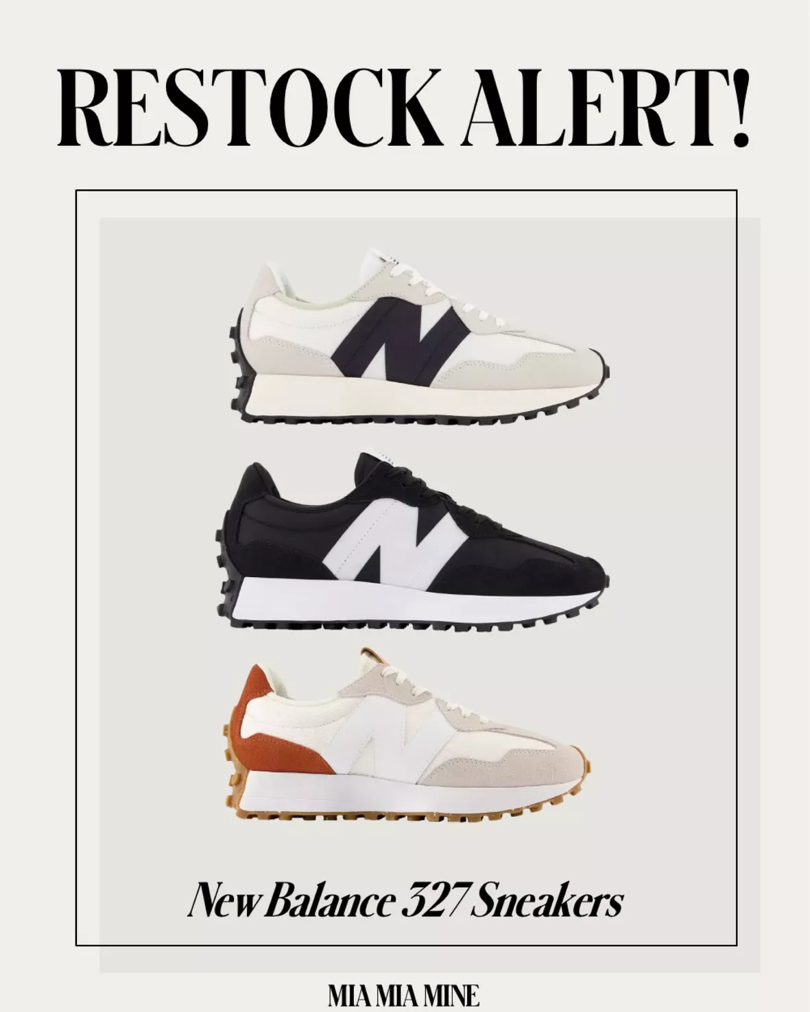New Balance Women's 327 Shoes curated on LTK