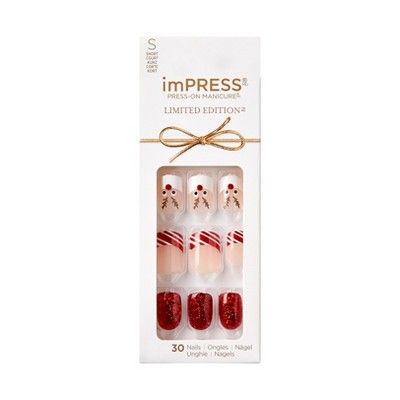 imPRESS Press-On Manicure Fake Nails - Oh Deer - 33ct | Target