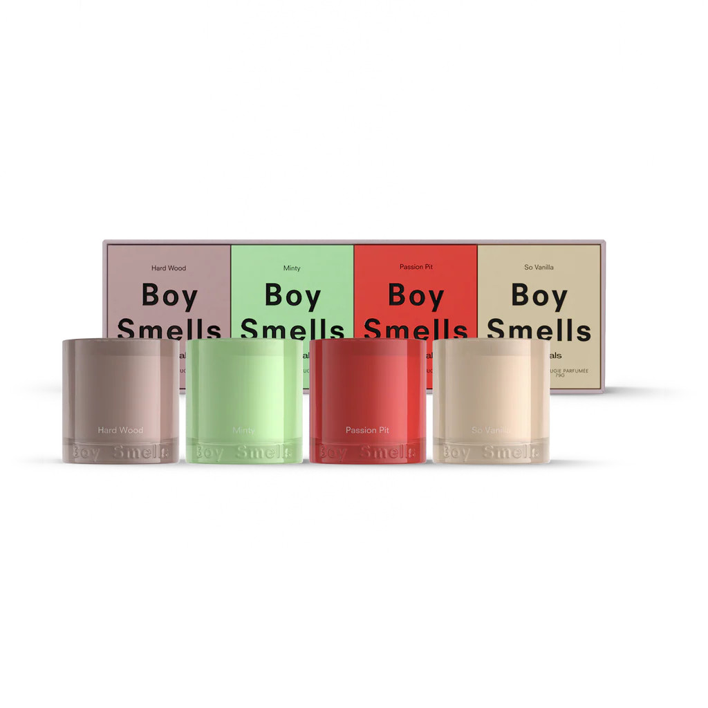 ESSENTIALS VOTIVE QUAD GIFT SET | Boy Smells