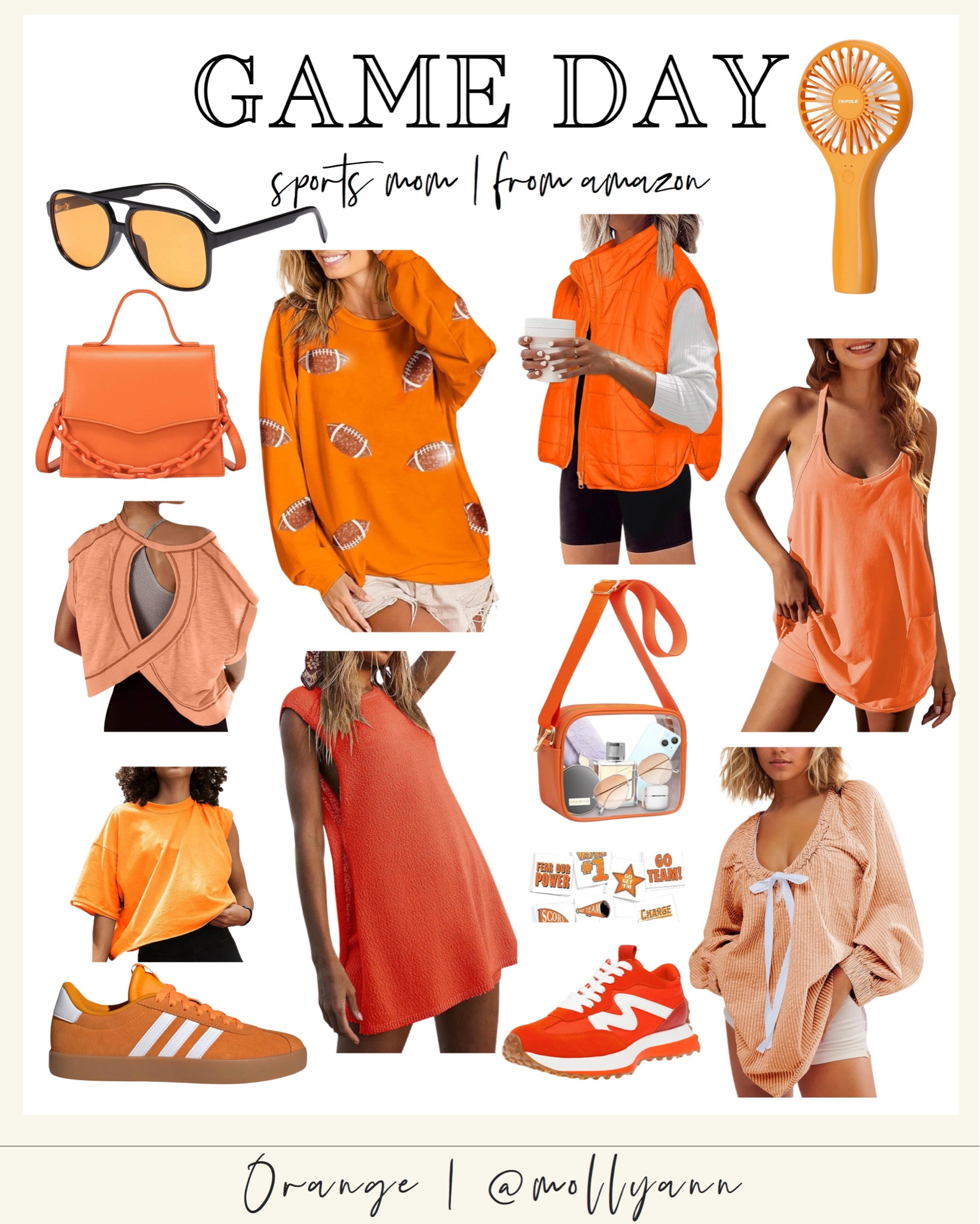 Game Day - School Colors.
 📣 Orange 🧡🧡  Amazon finds!! 

#LTKBacktoSchool #LTKFindsUnder50 #LTKActive #LTKFindsUnder50 #LTKBacktoSchool #LTKActive