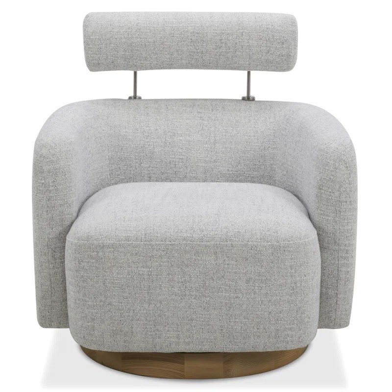 Becerril Upholstered Swivel Barrel Chair | Wayfair North America