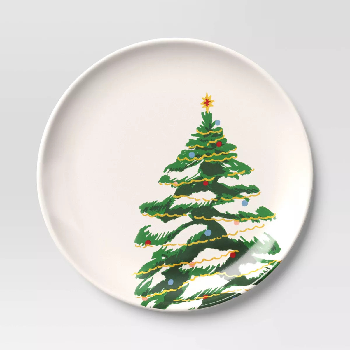 7" Melamine Tree Salad Plate White - Threshold™ | Target