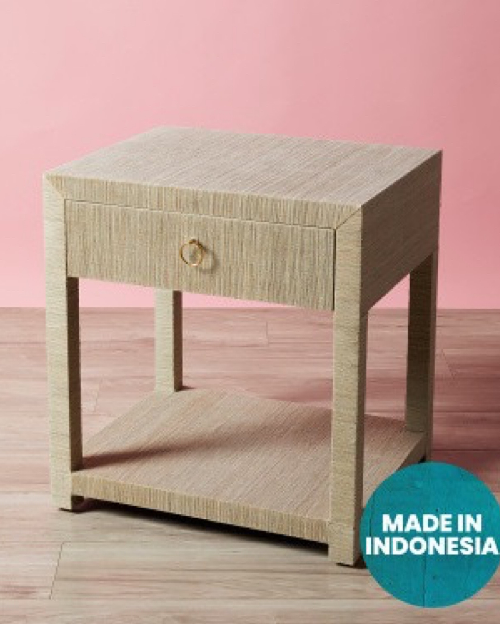 Woven nightstand back in stock! 

#LTKhome #LTKsalealert #LTKFind
