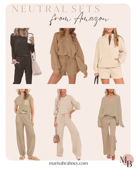 Calling all the cozy queens! 🍁 Wrap yourself in comfort and style with these fall neutrals sets. Think casual vibes, warm browns, and soothing beiges to elevate your cozy autumn look. #FallFashionFaves #ComfyAndChic #NeutralLove #CasualVibes 

#LTKstyletip #LTKSeasonal
