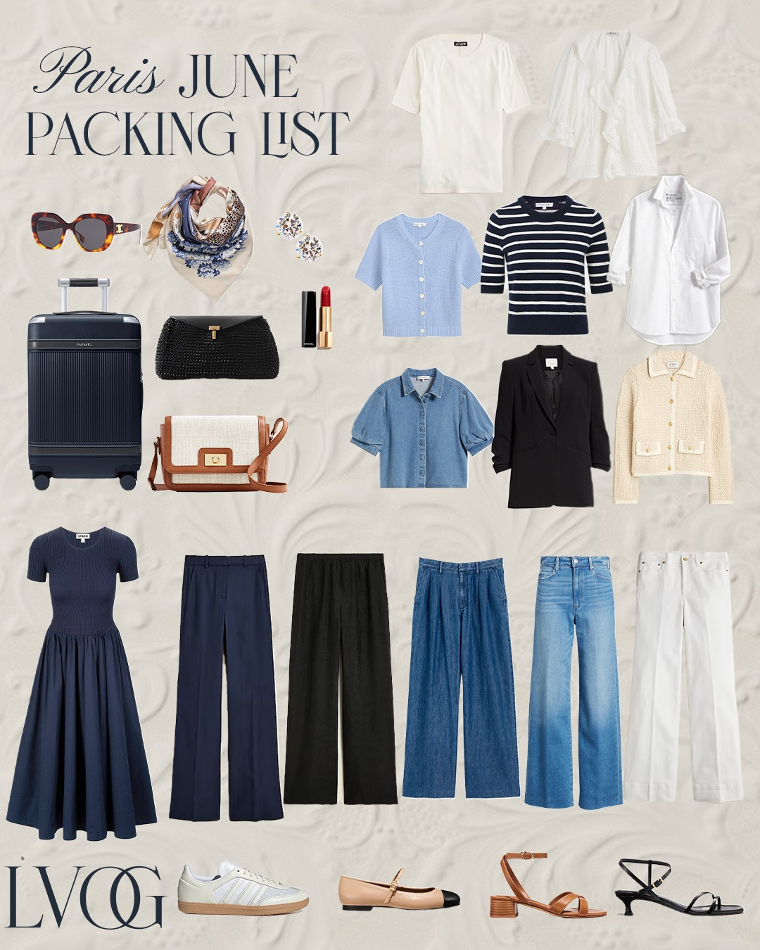 What to pack for Paris in June 
Travel Capsule 
Vacation Looks 

#LTKTravel #LTKStyleTip