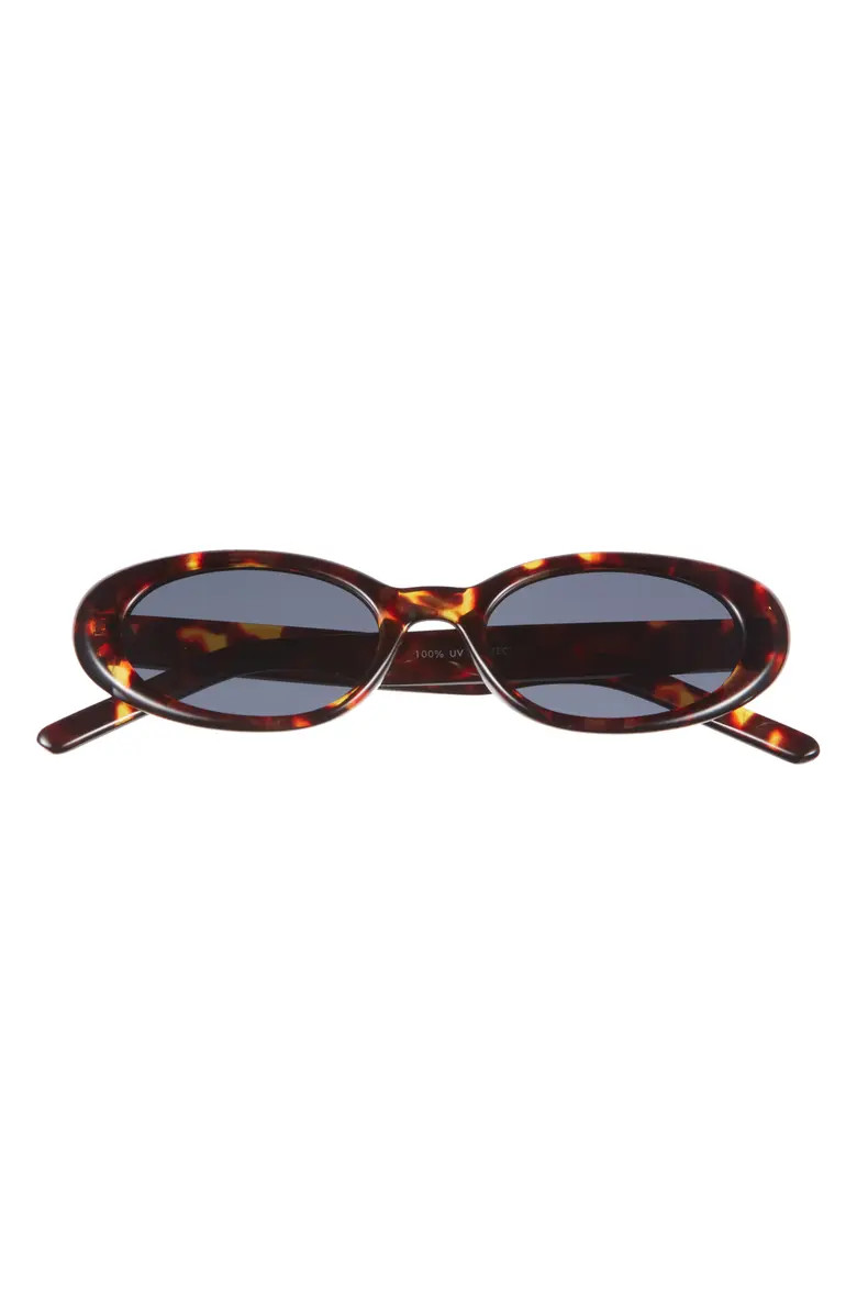 Narrow Oval Sunglasses | Nordstrom