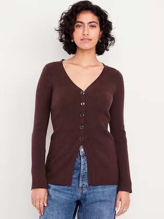 SoSoft Lite V-Neck Cardigan Sweater | Old Navy (US)