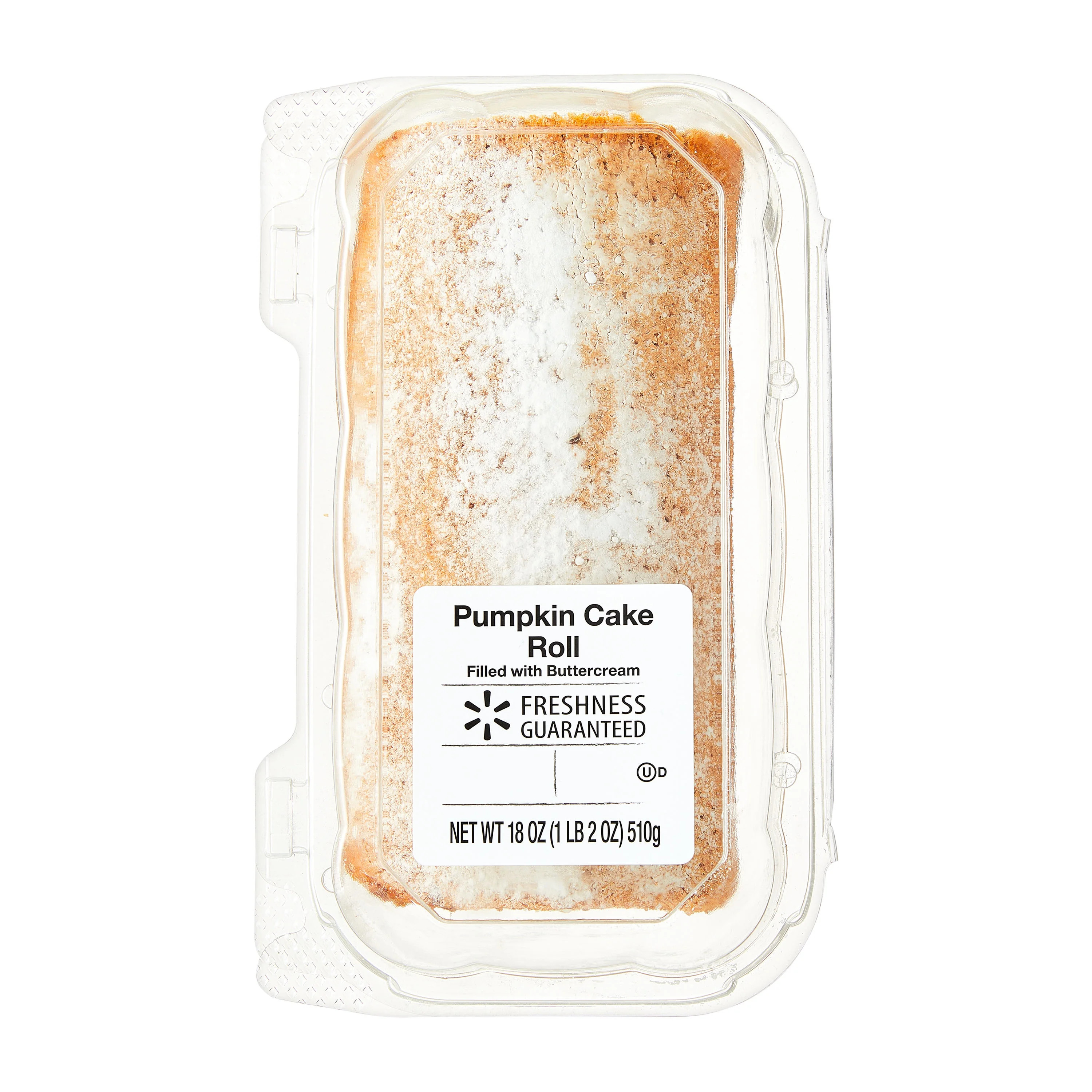 Freshness Guaranteed Pumpkin Cake Roll, 18 oz, 1 Count (Refrigerated) | Walmart (US)