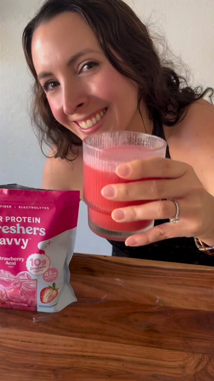 Okay but why does this taste like a juice instead of a protein drink… 👀🍓

I’ve always struggled with hitting my protein because I get so tired of thick shakes, especially when it’s warm out. This has been my new go-to because it’s light, refreshing, and actually enjoyable to drink.

It’s a clear protein (so not creamy at all), plus it has fiber, prebiotics, and electrolytes which I love for everyday wellness and hydration. I’ve been making it in the afternoons when I want a little boost without another coffee.

If you’re like me and need an easier way to get protein in… this is worth trying. 🤍

#LTKselfcare #LTKOver40 #LTKmorningroutine