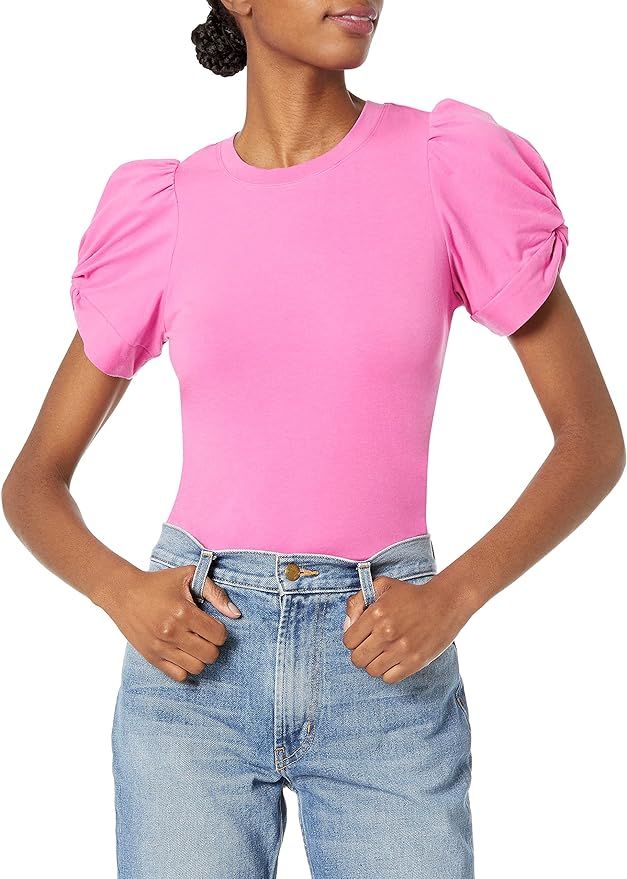 Amazon Essentials Women's Classic-Fit Twist Sleeve Crewneck T-Shirt | Amazon (US)