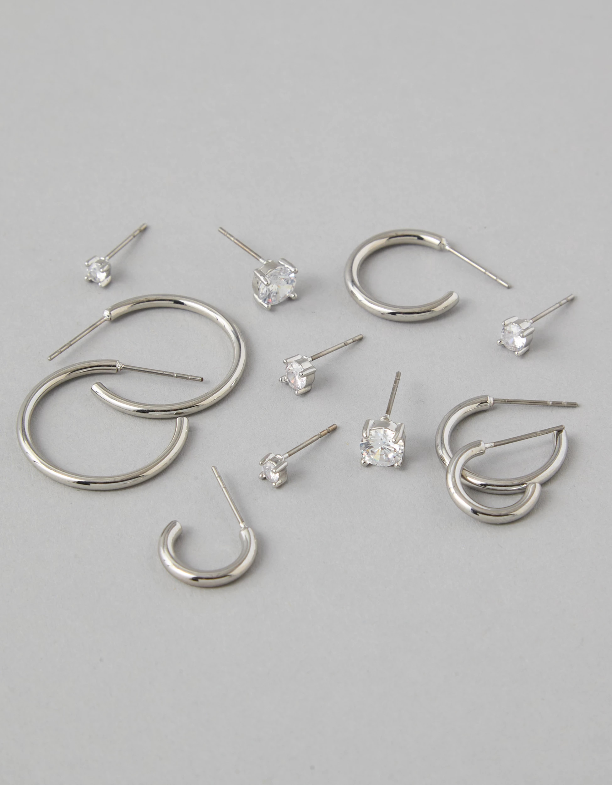AEO Stud & Hoop Earrings 6-Pack | American Eagle Outfitters (US & CA)