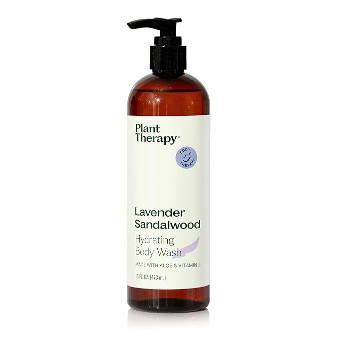 Plant Therapy Lavender Sandalwood Natural Body Wash 16 oz For all Skin Types, Sulfate Free Body W... | Amazon (US)