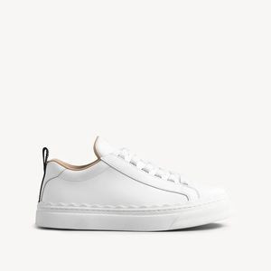 Available - Chloe White Scalloped Lauren Sneaker | Poshmark