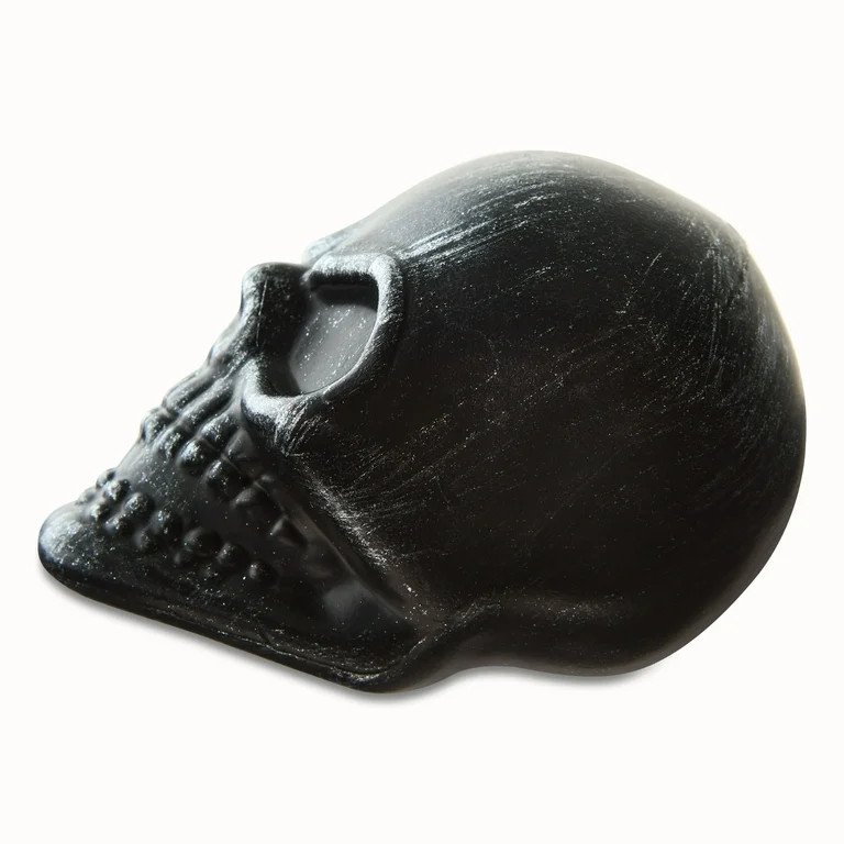 Mini Skulls Decor, Black, 3", 6 Count, Fall by Way to Celebrate - Walmart.com | Walmart (US)